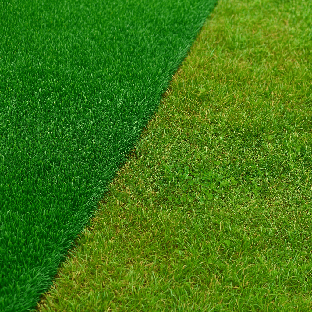 Artificial Turf vs Natural Grass